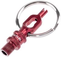 By,schulz ventieladapter "v.5" valve adapter sv/dv to av red - thumbnail