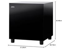 Jamo SUB 210 Subwoofer Zwart - thumbnail