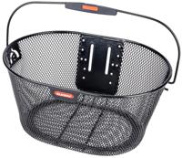 RIXEN & KAUL fietsmand, voorop "oval" fr.basket r&k oval black - thumbnail