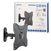 LogiLink BP0007 42 Zwart flat panel muur steun - thumbnail