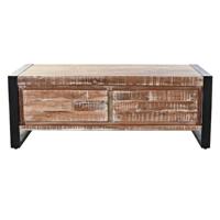 Hoofdtafel DKD Home Decor Metaal Acacia (110 x 60 x 40 cm) - thumbnail