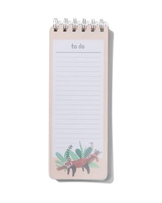 HEMA Todo lijst 21x8 rode panda