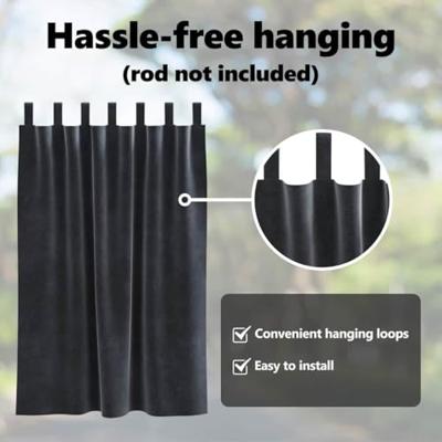 VidaXL Verduisterende gordijnen 2 pcs donkergrijs 140 x 140 cm fluweel VidaXL Verduisterende gordijnen 2 pcs donkergrijs 140 x 140 cm fluweel
