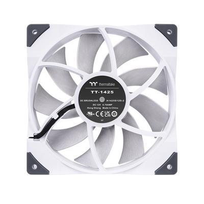 Thermaltake TOUGHFAN 14 PC-ventilator Wit (b x h x d) 140 x 140 x 25 mm