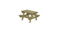 Kinderpicknicktafel 90x90 cm Talen Buitenmeubelen - Talen buitenmeubelen - thumbnail