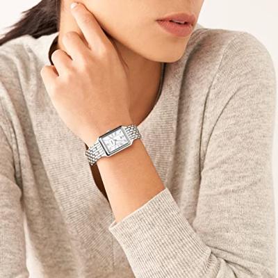 Fossil ES5221 Horloge Raquel staal zilverkleurig 23 mm - thumbnail