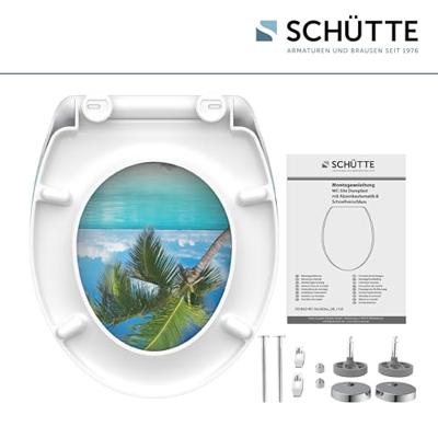 Duroplast WC-bril CARRIBEAN met soft-close en quick-release - thumbnail
