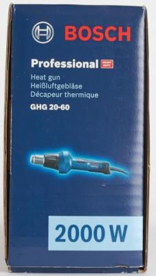 Bosch Blauw GHG 20-60 Professional Hetelucht pistool 06012A6400 - 06012A6400 - thumbnail