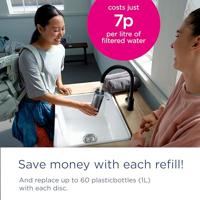 Fles met Filter Brita 1052250 Donkerblauw Plastic - thumbnail