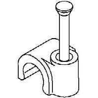 OBO Bettermann 2227827 Nagelklem Grijs 100 stuk(s)