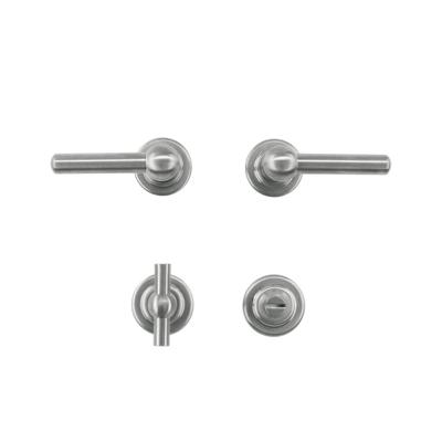 HDD Pro DEURKRUK PRO PETRA OM L+L INOX LOOK