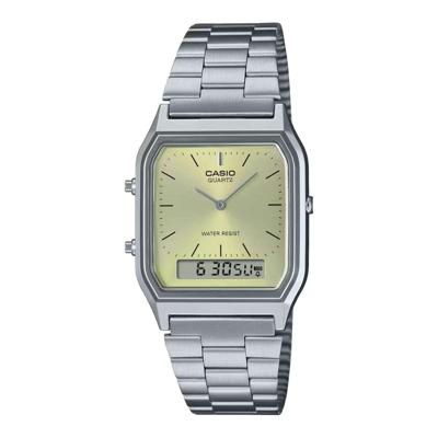 Horloge Uniseks Casio EDGY COLLECTION SUNRAY DIAL - GREEN LEMON