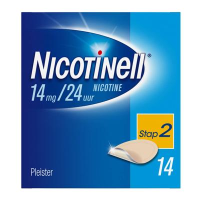 Nicotinell Pleisters 14 mg - voor stoppen met roken