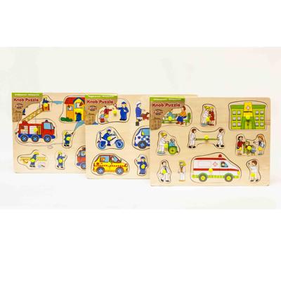 Puzzelplankje Hulpdiensten