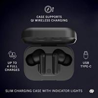 Urbanista London True Draadloze Oordopjes, hoofdtelefoon actieve ruisonderdrukking, 25 uur afspeeltijd, draadloze oplaadcase, bluetooth 5.0, uitstekende belkwaliteit, compatibel Android en iOS, Zwart - thumbnail
