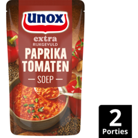 Unox Extra Rijkgevuld Soep In Zak Paprika Tomaten 570 ml bij Jumbo - thumbnail