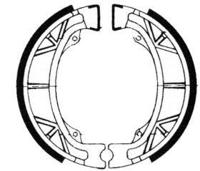 Newfren remsegmentset gf1043 honda/peugeot -scooter - thumbnail