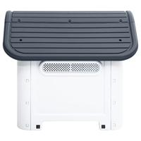 Hondenhok 59x75x66 cm polypropeen grijs - thumbnail