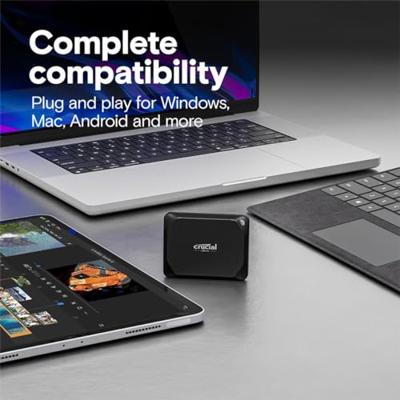 Crucial 2 TB Externe SSD harde schijf USB-A 3.2 Gen 2 Zwart CT2000X10PROSSD9
