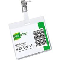 Durable 800319 Naamplaatje 8003 (b x h) 90 mm x 60 mm draaibare clip 25 stuk(s) - thumbnail