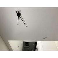 Wandklok - 70 cm - Aluminium - 'Hands' - thumbnail