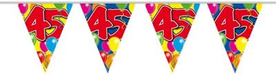 Vlaggenlijn leeftijd '45'