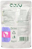 OASY Chunks in gravy Sterilized Salmon - nat kattenvoer - 85g - thumbnail