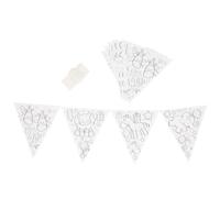 Kleur je eigen vlaggenlijn 3 meter - thumbnail