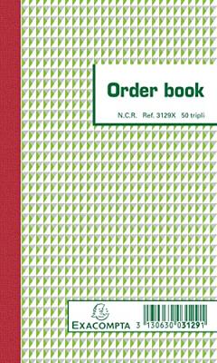 Orderboek exacompta 175x105mm 50x3vel