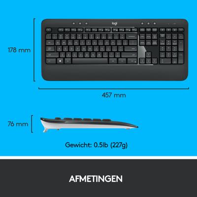 Logitech MK540 Advanced desktop set