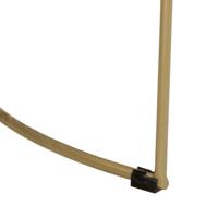 Barkrukken 2 st 49x43x103 cm massief mangohout - thumbnail