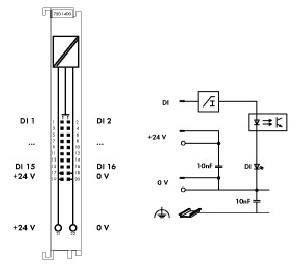 WAGO 750-1400 Digitale PLC-ingangsmodule 750-1400 1 stuk(s) - thumbnail