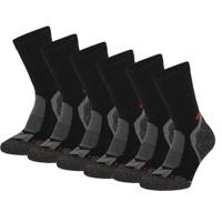 Xtreme Hiking Sokken Wol 6-pack Multi Black-45/47 - thumbnail