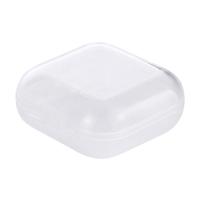 Verpakking doos voor Apple luchtpods oortelefoon oordopje type silicone ear caps grootte: 38 x 35 x 16mm (transparant) - thumbnail