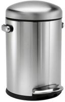 Simplehuman Afvalemmer Retro 4,5 liter - thumbnail