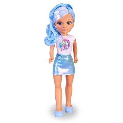 Famosa Nancy pop met metalic look in 3 kleuren