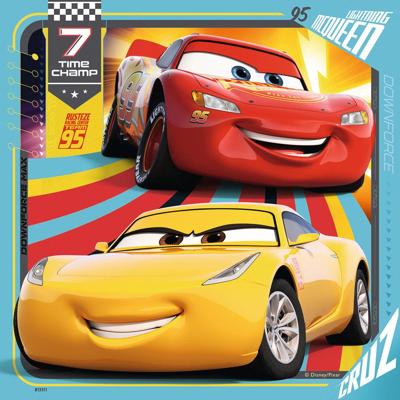 Ravensburger - cars 3 puzzel 3x49st. Ravensburger - cars 3 puzzel 3x49st.