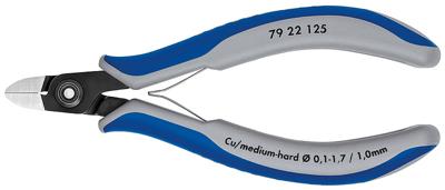 Knipex Zijsnijtang ronde-kop 125 mm - 7922125