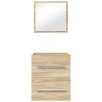 Badkamer Kast Sonoma eiken 41 x 38.5 x 48 cm Bewerkt hout - thumbnail