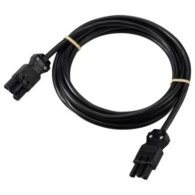 Sygonix SY-6676366 Verlengkabel Zwart 7.5 m