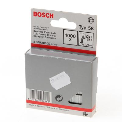 Bosch Accessoires Niet met fijne draad type 58 13 x 0,75 x 14 mm 1000st - 2609200238