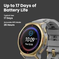 Smartwatch Amazfit W2548GL1N Zwart Gouden Ø 44 mm - thumbnail