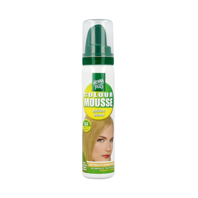 Henna Plus Colour mousse 8.3 golden blond 75 Milliliter