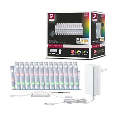 Paulmann 78867 LED-strip basisset Met connector (male) 230 V 5 m RGBW 1 set(s) Paulmann 78867 LED-strip basisset Met connector (male) 230 V 5 m RGBW 1 set(s)