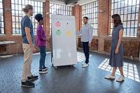 Nobo Move & Meet panneau, whiteboard-memoboard, 90 x 180 cm, met grijs kader - thumbnail