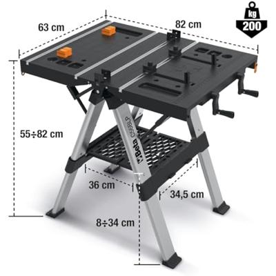 Beta C56Blp Multifunctionele Opvouwbare Werkbank - 056000005