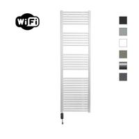 Elektrische Radiator Sanicare HWV Met Wifi 172x45 cm Wit 920W Met Thermostaat Zwart Linksonder Sanicare - thumbnail