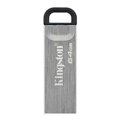 Kingston dtkn/64gb datatraveler kyson, 64 gb, usb 3.2, 200/ 60 mb/s, capless, silver