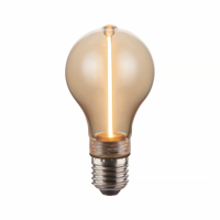 Led lamp E27 Design Goud Super warm wit 1800k Dimbaar - thumbnail