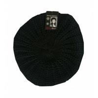 Rap Fashion baret France dames acryl zwart one size - thumbnail